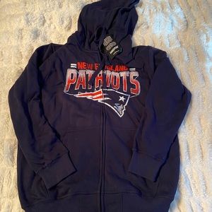 Zip-up Patriots Sweatshirt